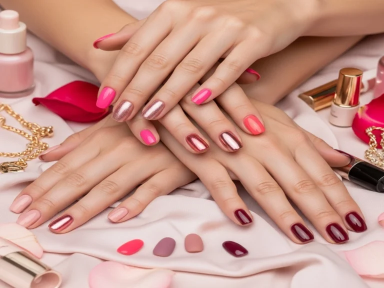 14 Prettiest Nail Designs from Pink to Burgundy