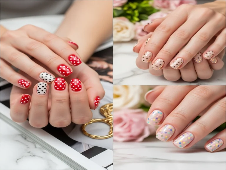18 Polka Dot Nail Ideas: Playful & Fun