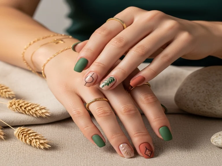 12 Virgo Nail Ideas: Elegant & Earthy