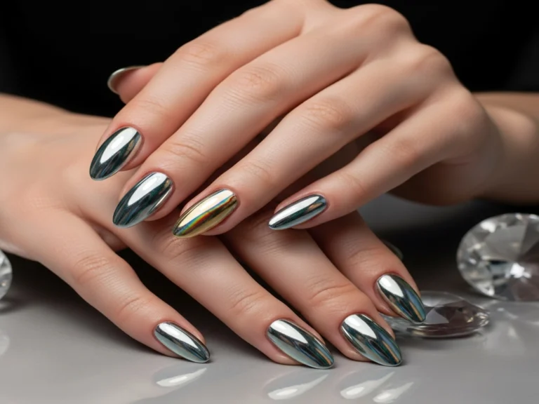 18 Chrome Nail Ideas: Mirror-Shiny & Futuristic
