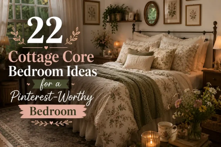 22 Cottage Core Bedroom Ideas for a Pinterest-Worthy Bedroom