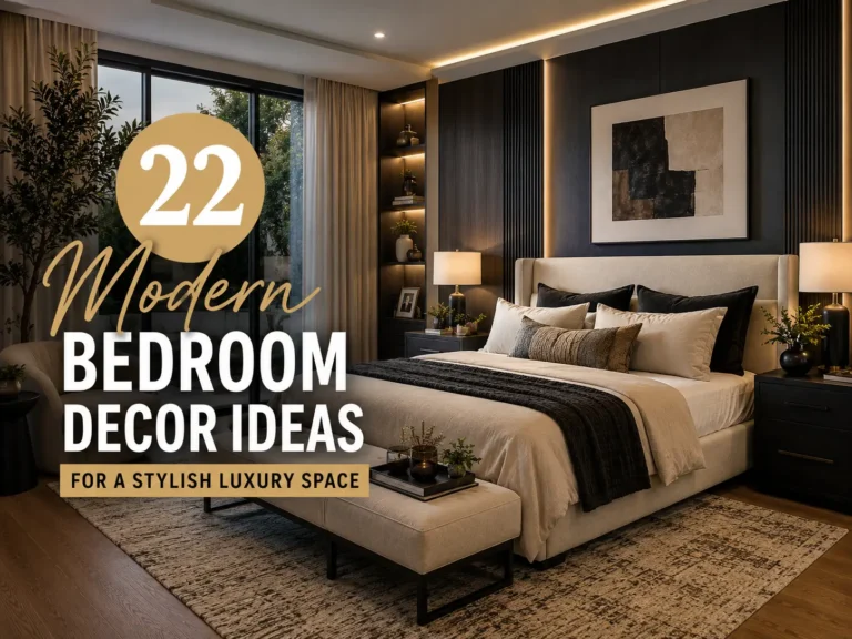 22 Modern Bedroom Decor Ideas for a Stylish Luxury Space