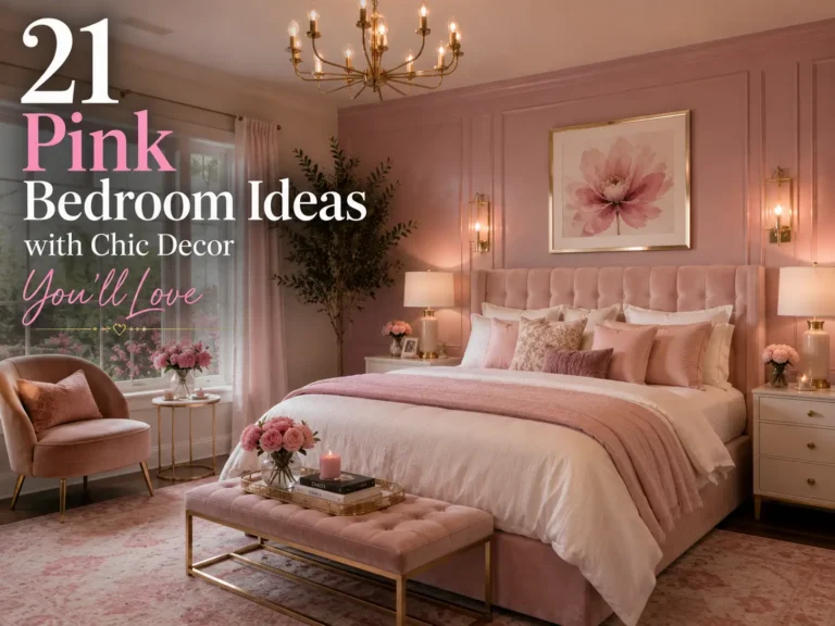 21 Pink Bedroom Ideas with Chic Decor You’ll Love