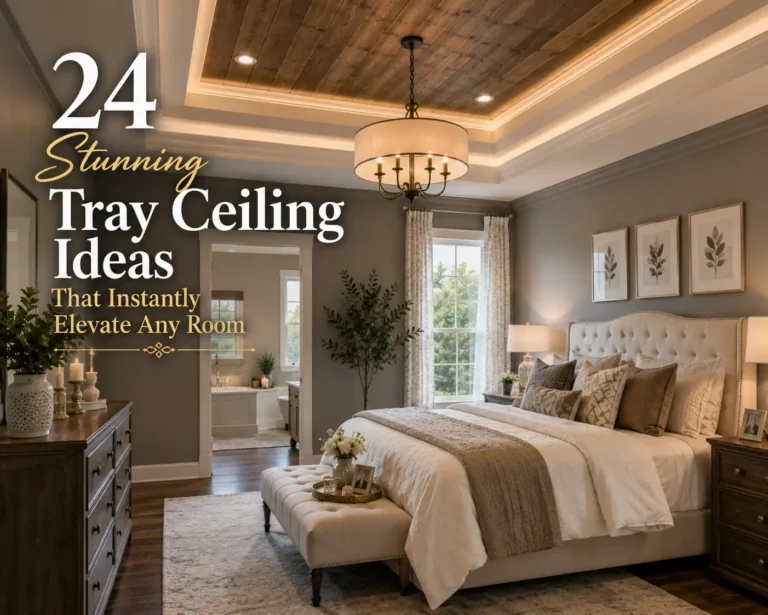 24 Stunning Tray Ceiling Ideas That Instantly Elevate Any Room