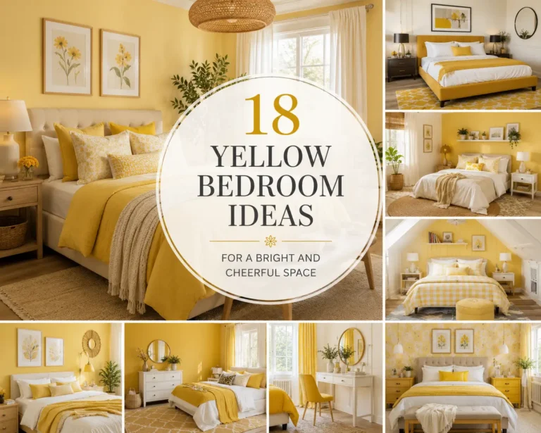 18 Yellow Bedroom Ideas for a Bright and Cheerful Space