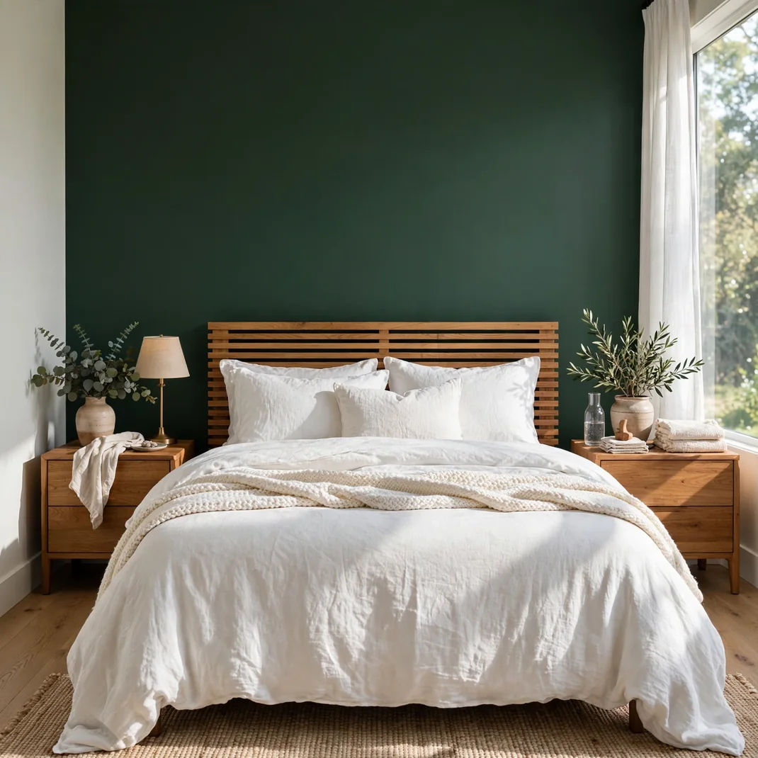 Design 02 Forest Green Accent Wall
