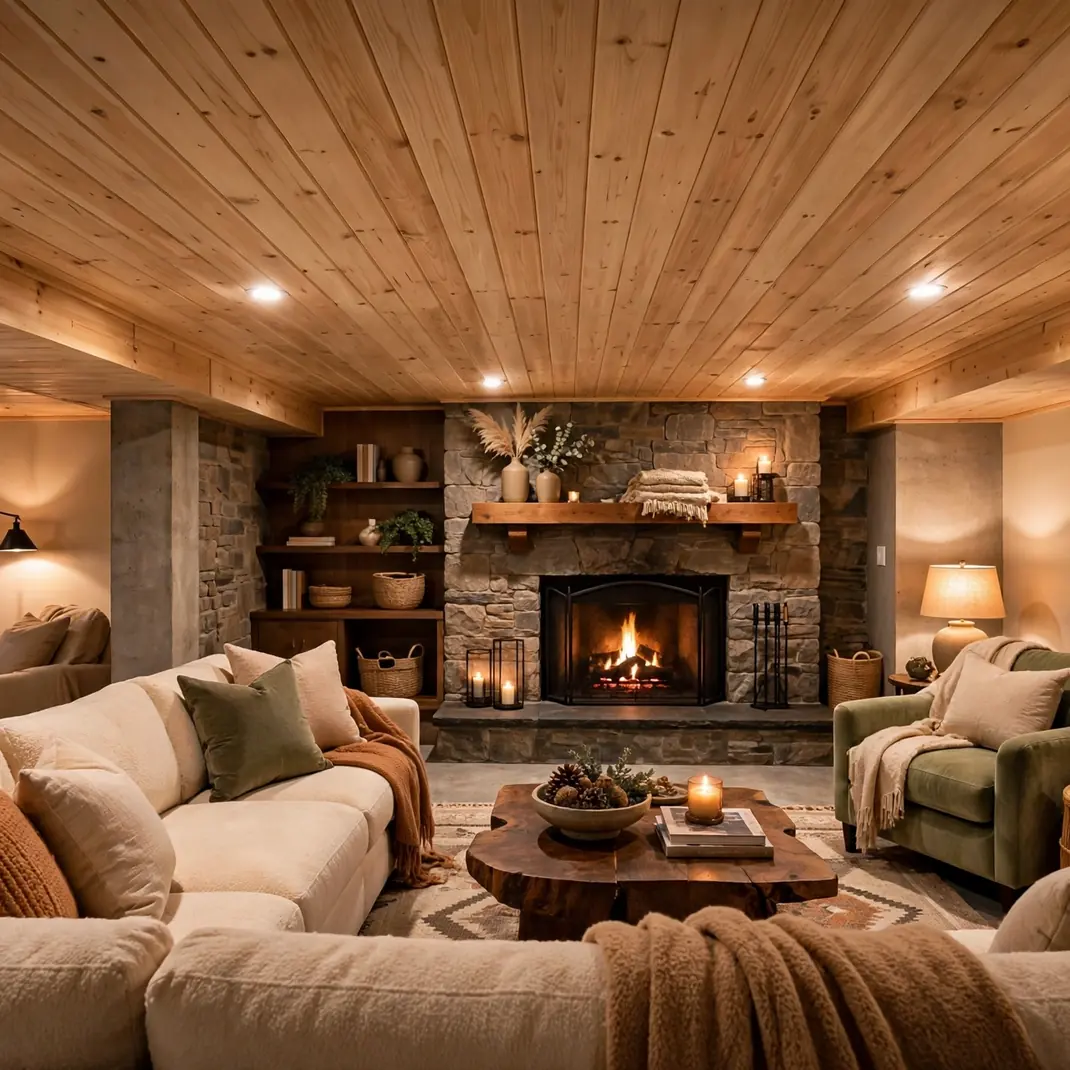 Design 04 Wood Plank Ceiling