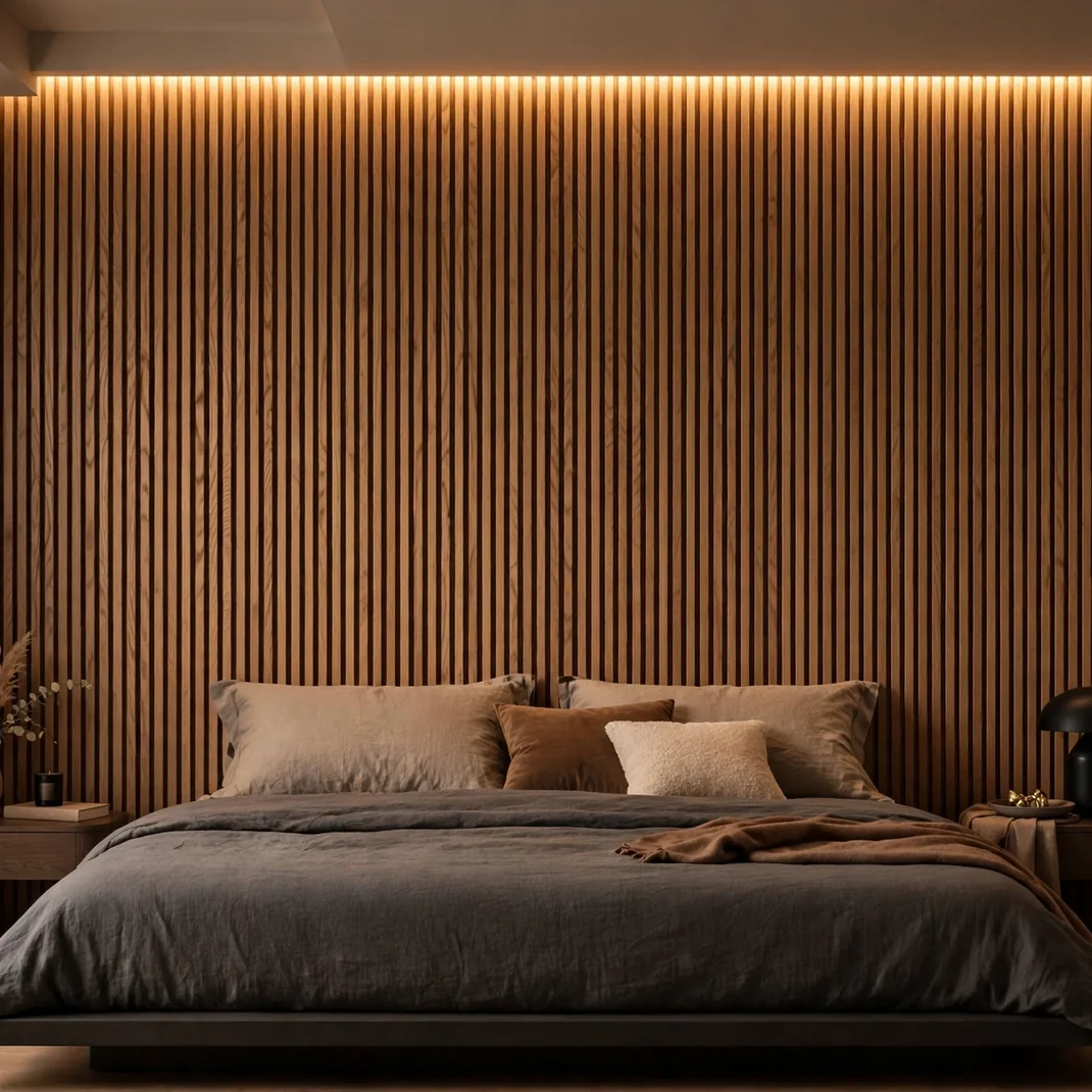 Design 04 Wood Slat Accent Wall