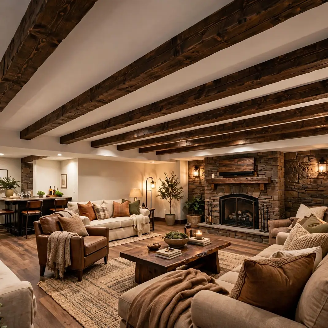Design 11 Faux Beam Installation