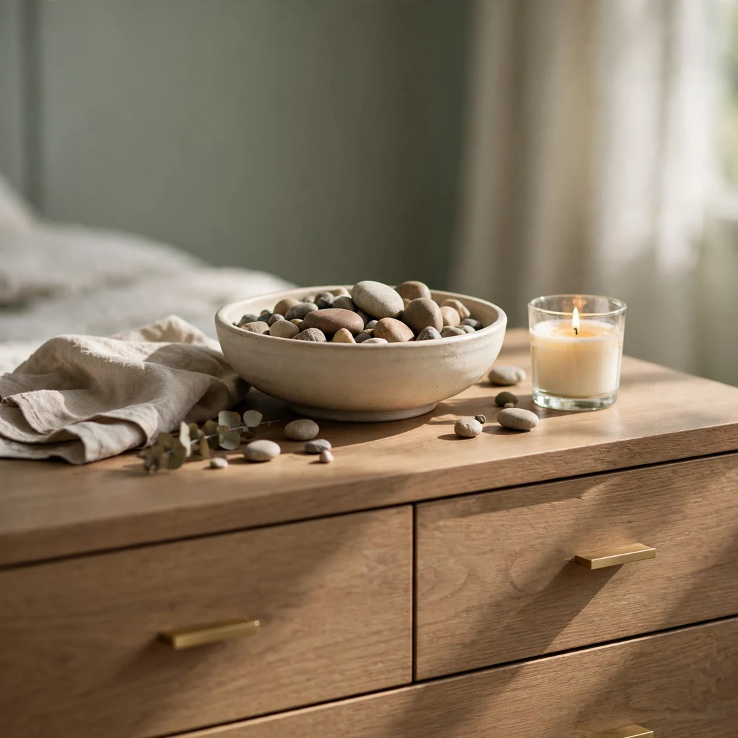 Design 17 Stone And Pebble Accents