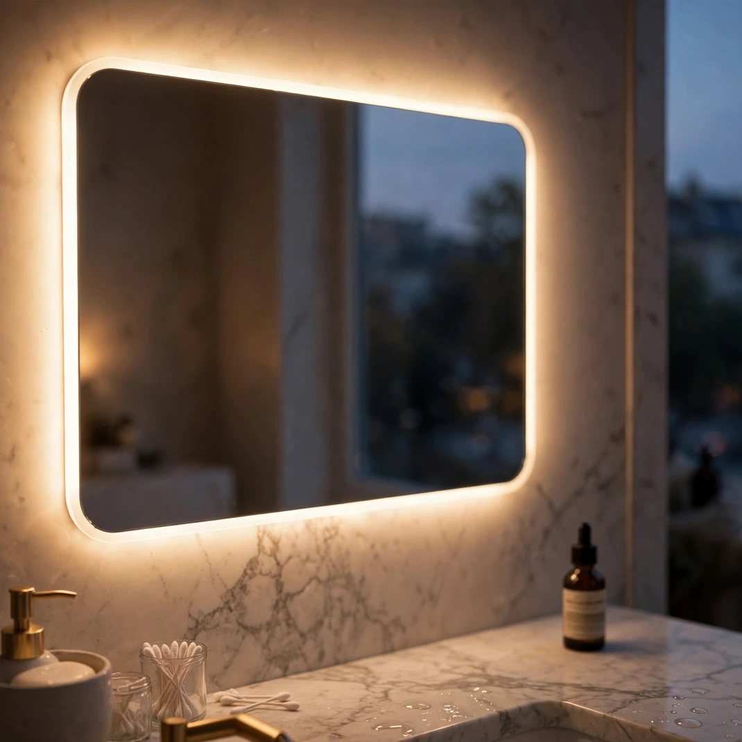 Design 18 Backlit Vanity Mirror