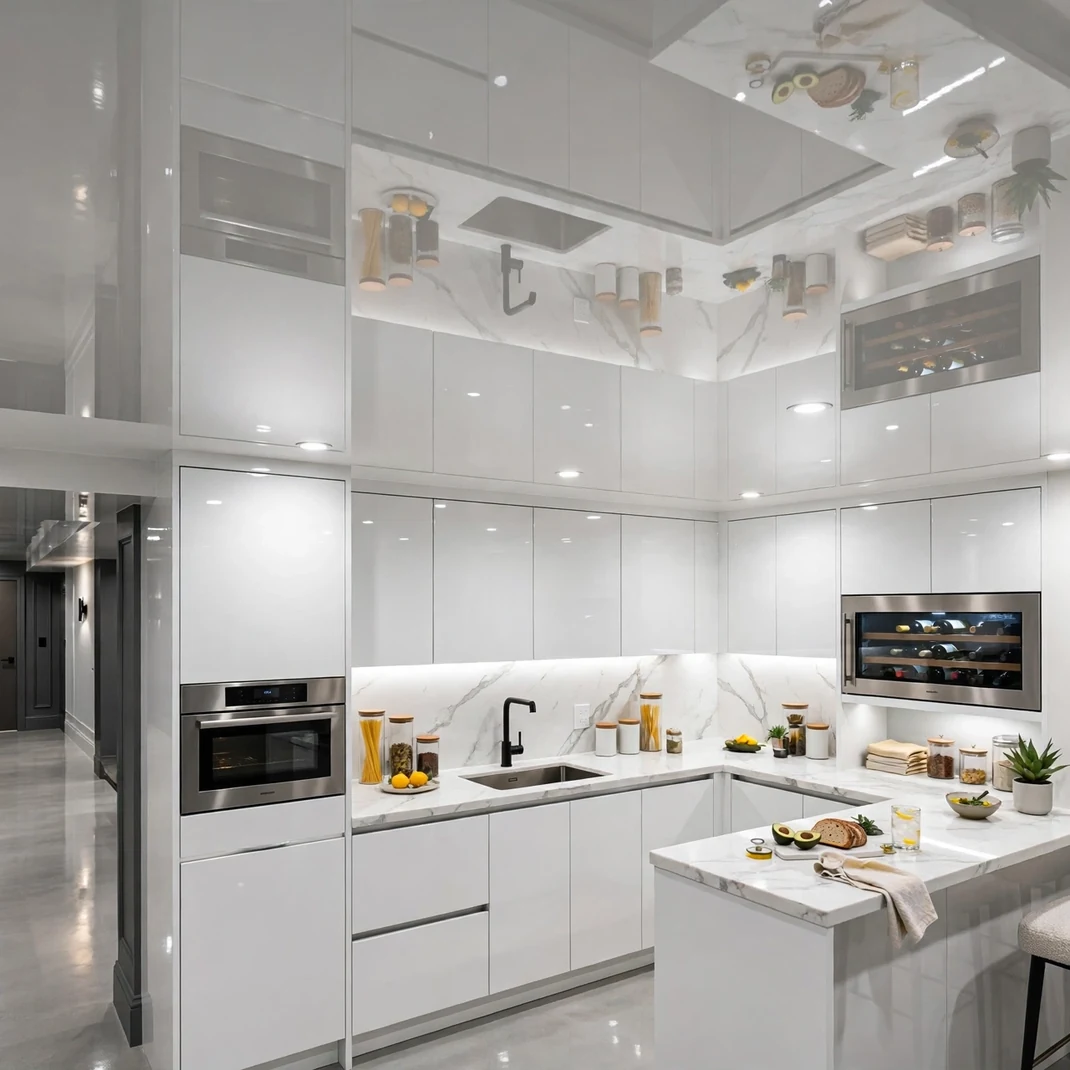 Design 21 Glossy White Ceiling