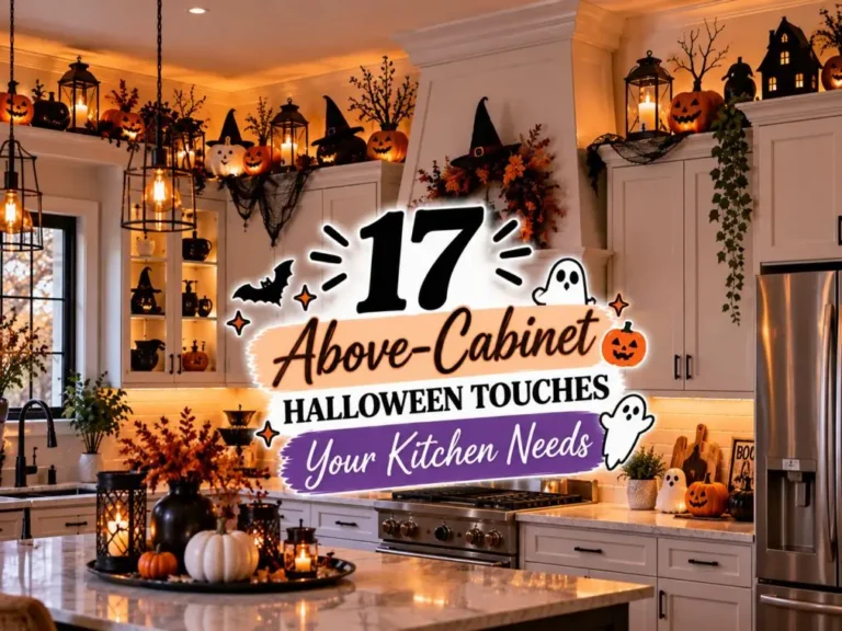 17 Above-Cabinet Halloween Touches Your Kitchen Needs