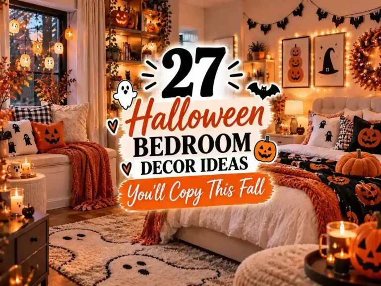27 Halloween Bedroom Decor Ideas You’ll Copy This Fall