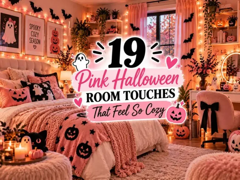 19 Pink Halloween Room Touches That Feel So Cozy