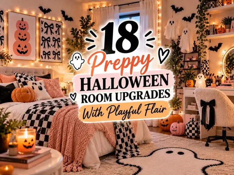 18 Preppy Halloween Room Upgrades With Playful Flair