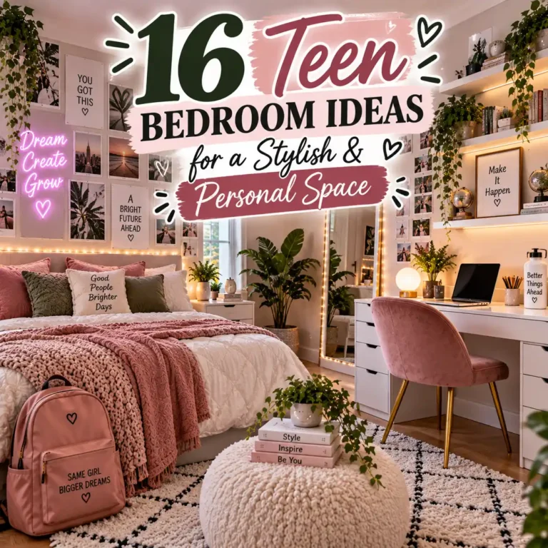16 Teen Bedroom Ideas for a Stylish & Personal Space