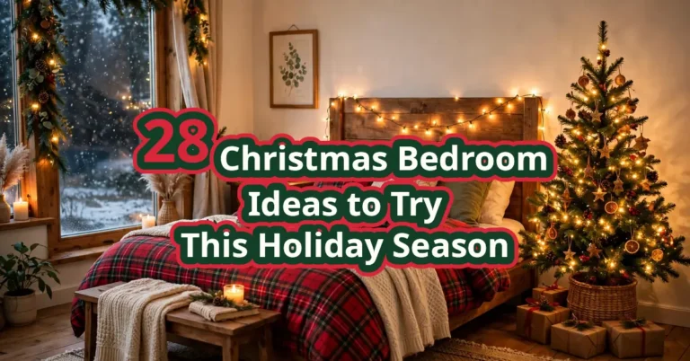 28 Christmas Bedroom Ideas to Try This Holiday Season