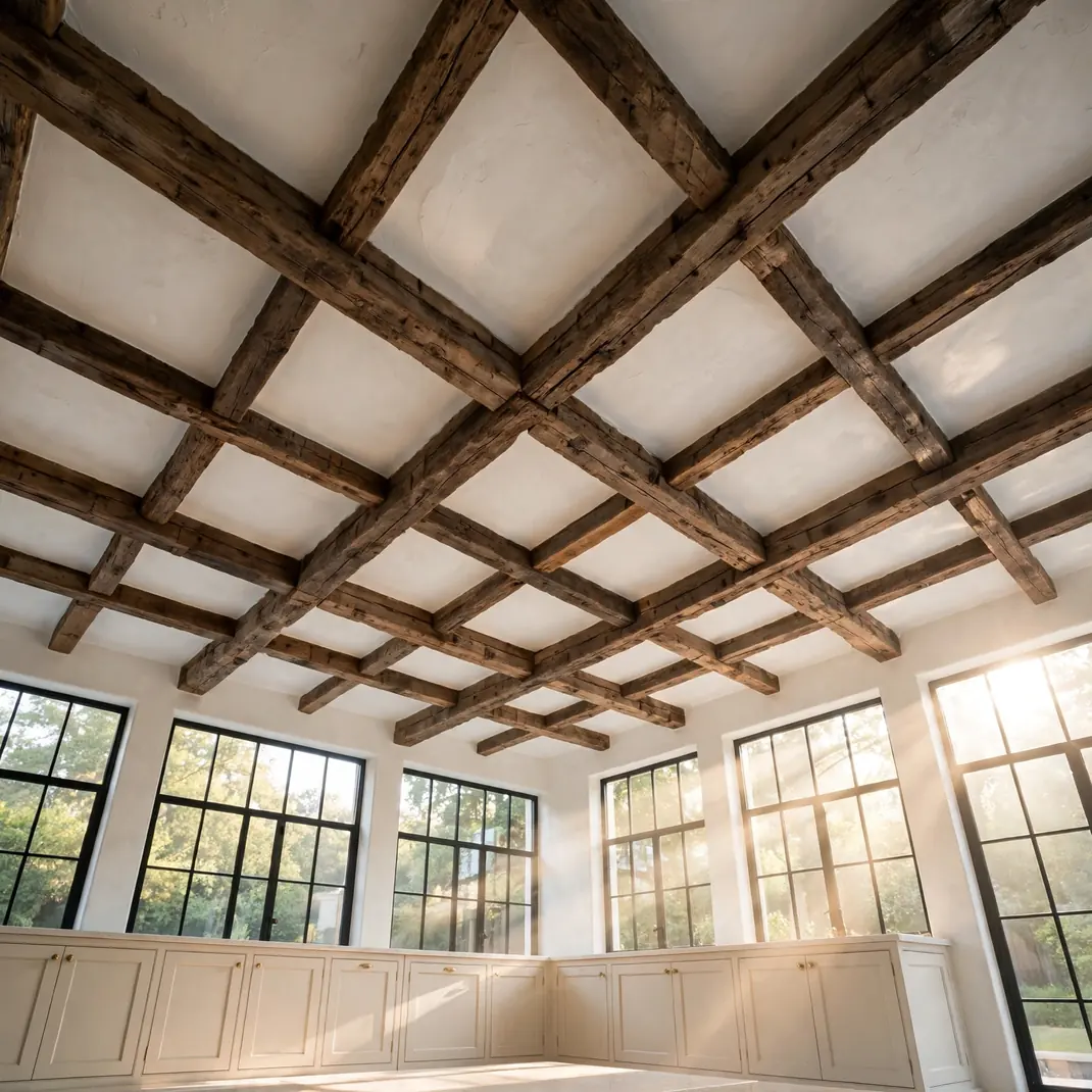 Design 01 Exposed Reclaimed Timber Beams