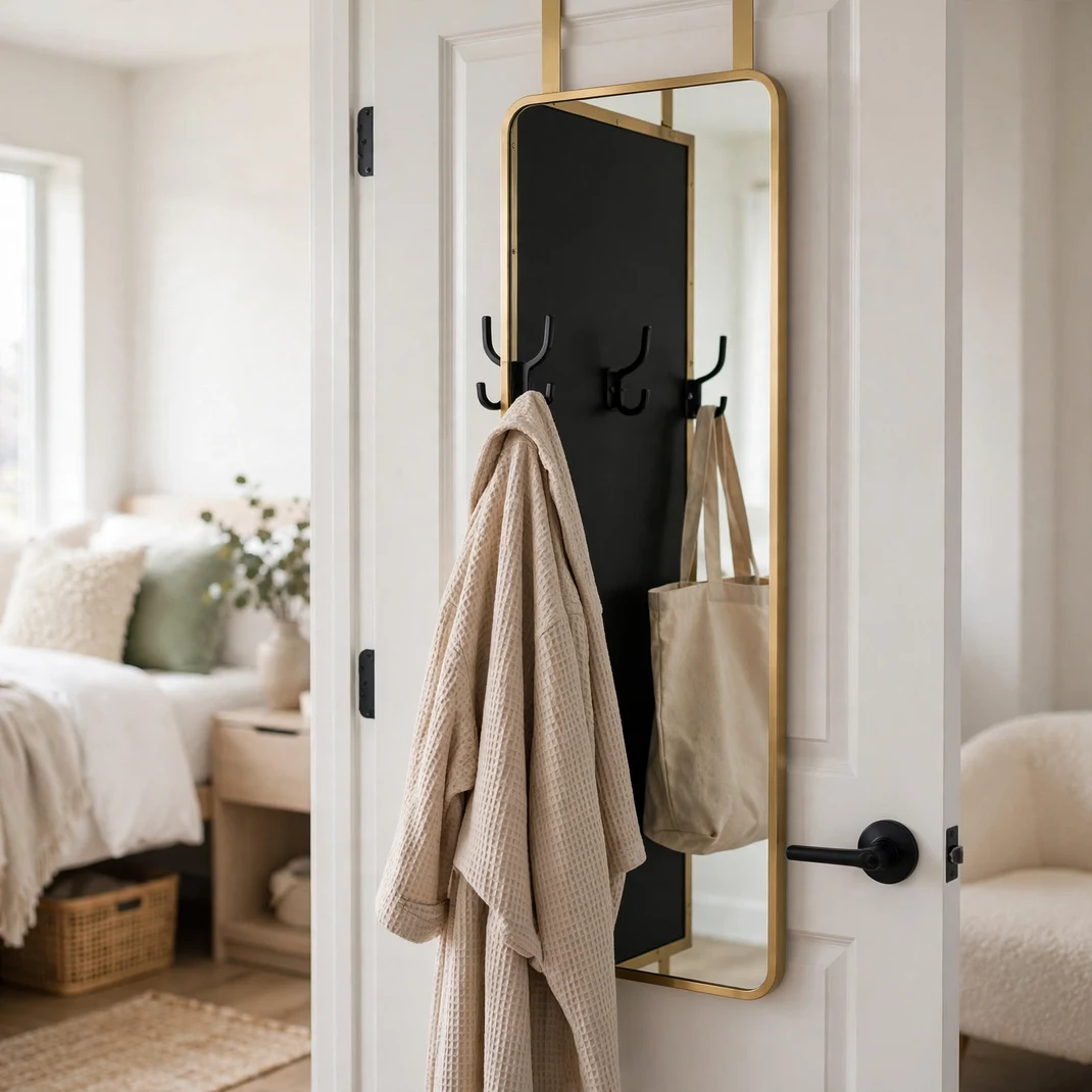 Design 01 Over The Door Full Length Mirror