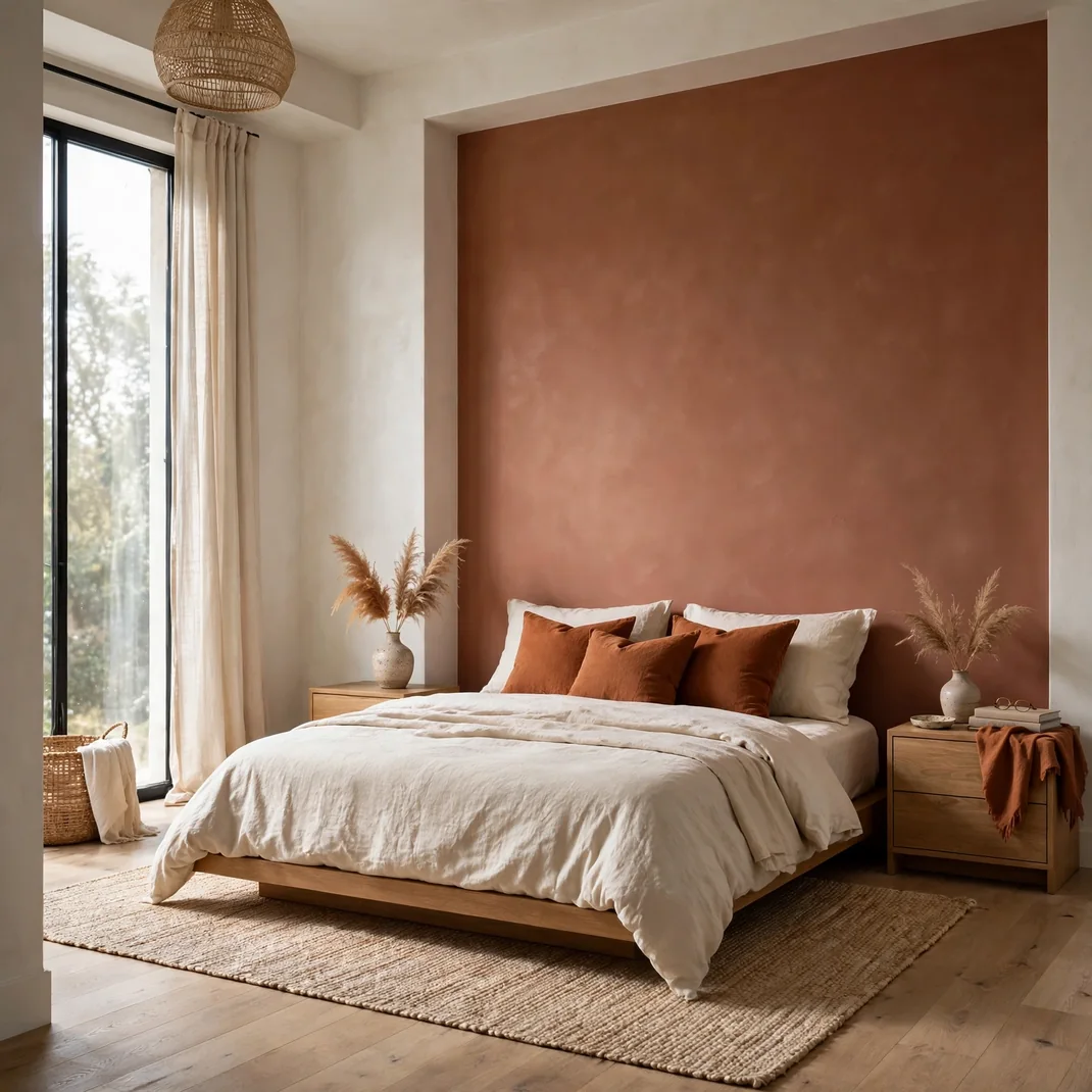 Design 01 Terracotta Accent Wall