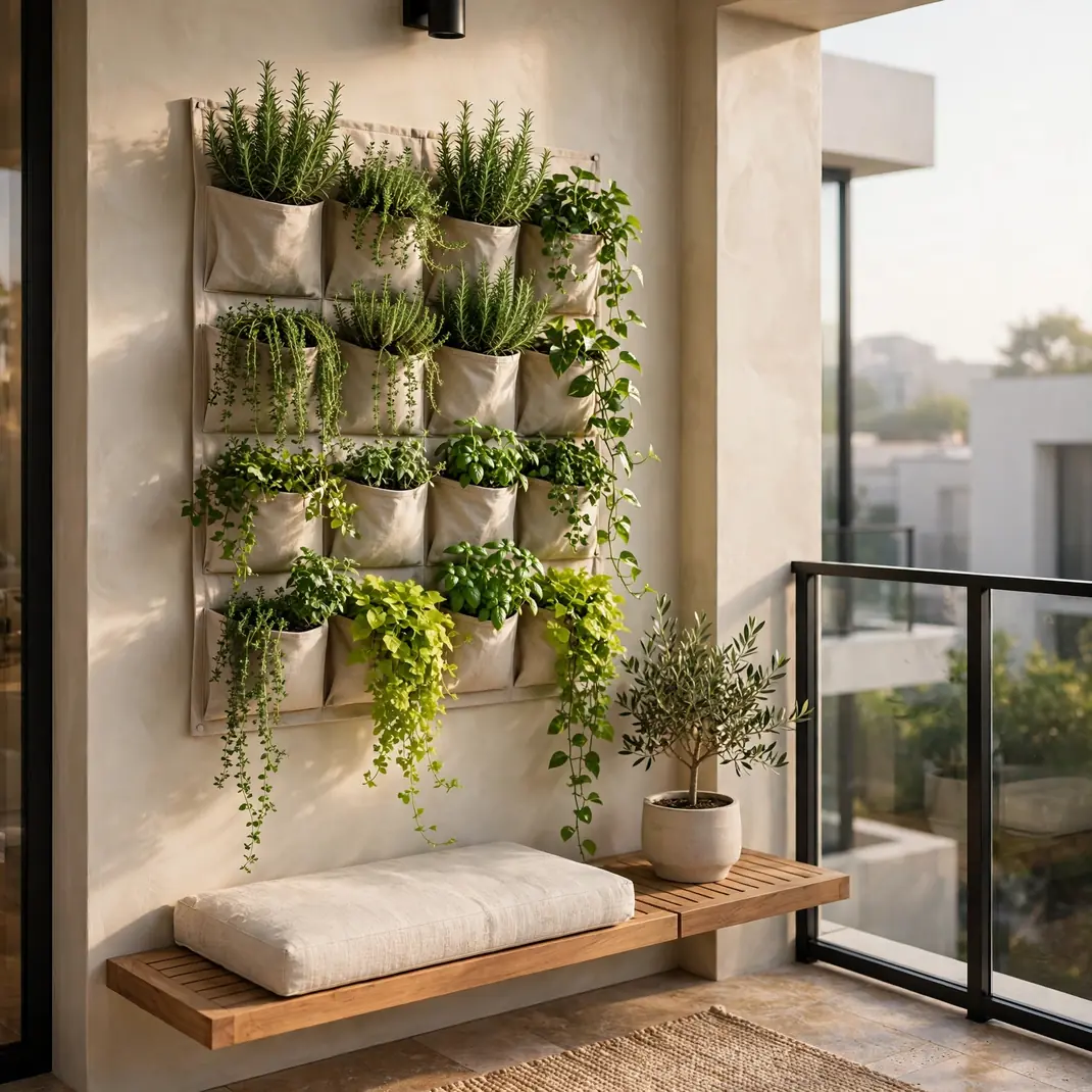 Design 01 Wall Mounted Planter Pockets