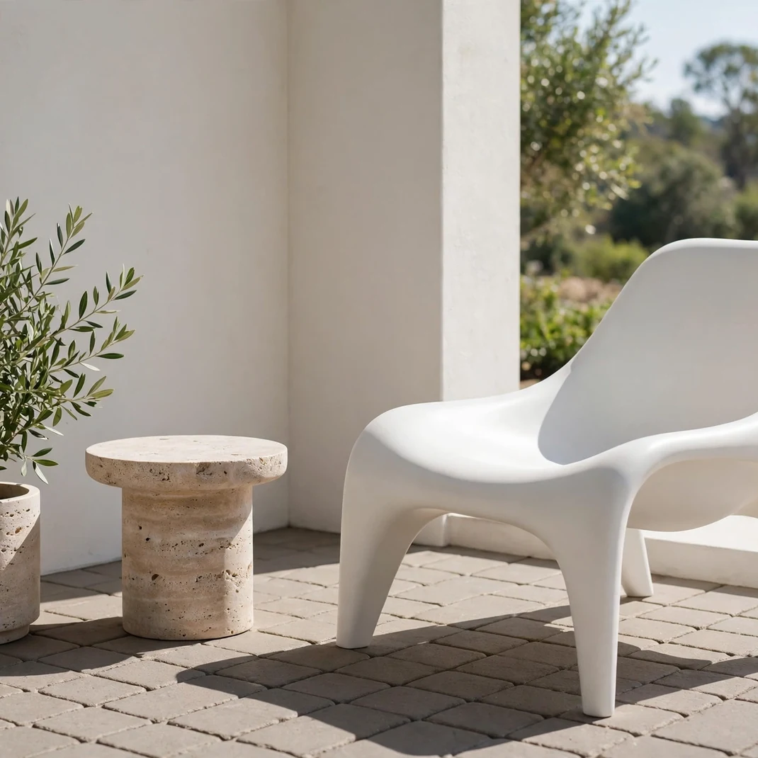 Design 02 One Sculptural Lounge Chair