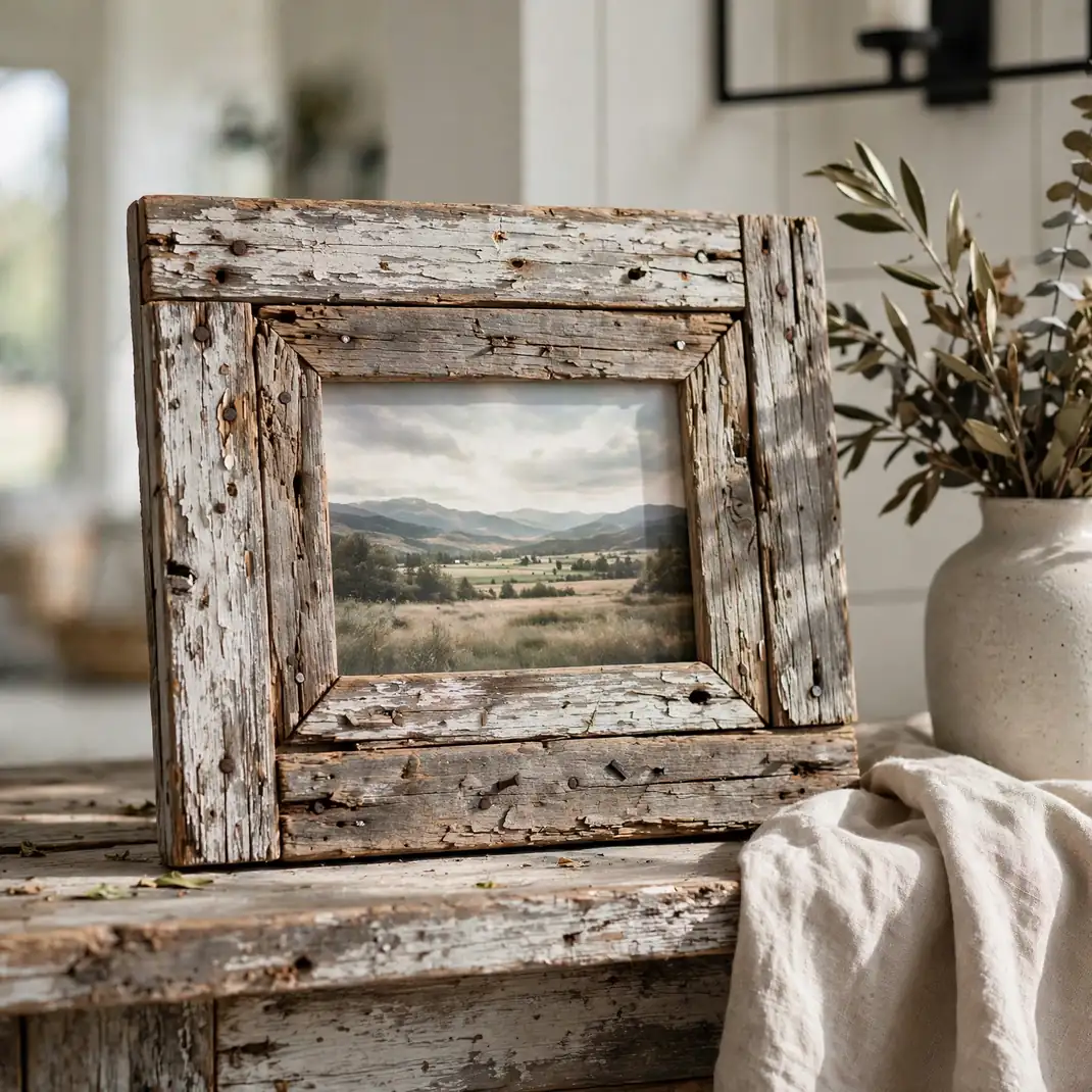 Design 02 Reclaimed Wood Plank Frames