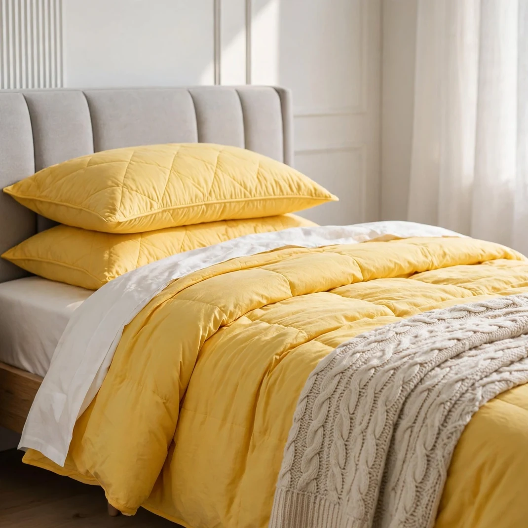Design 02 Sunshine Yellow Bedding