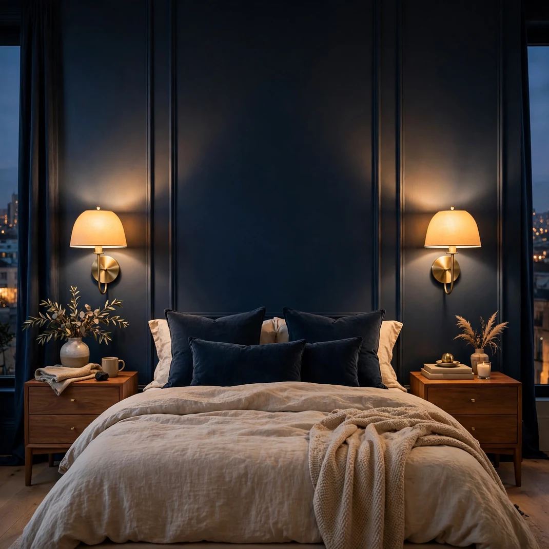 Design 04 Brushed Brass Wall Sconces