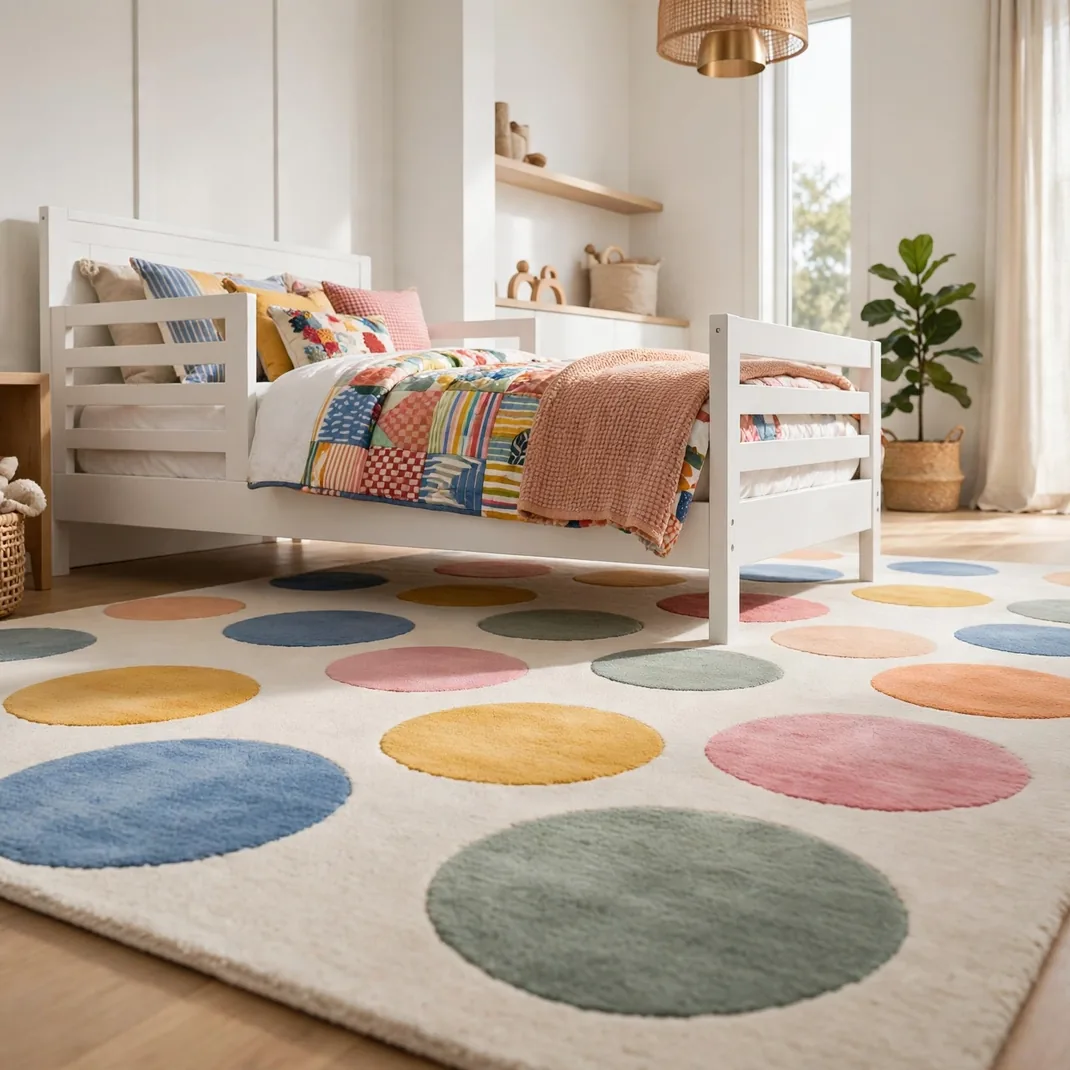 Design 04 Playful Polka Dot Rug