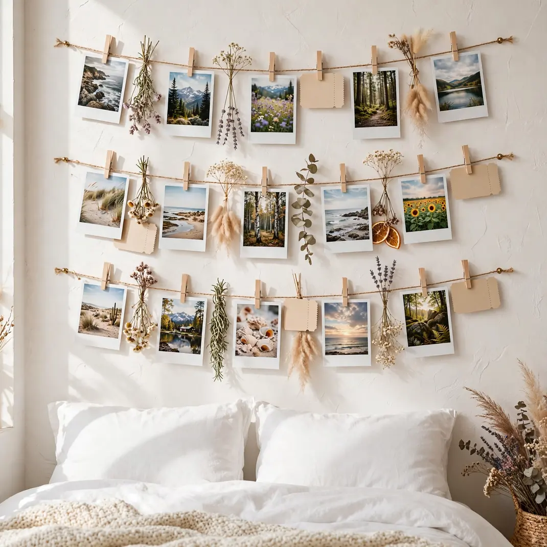 Design 04 Polaroid Photo Wall