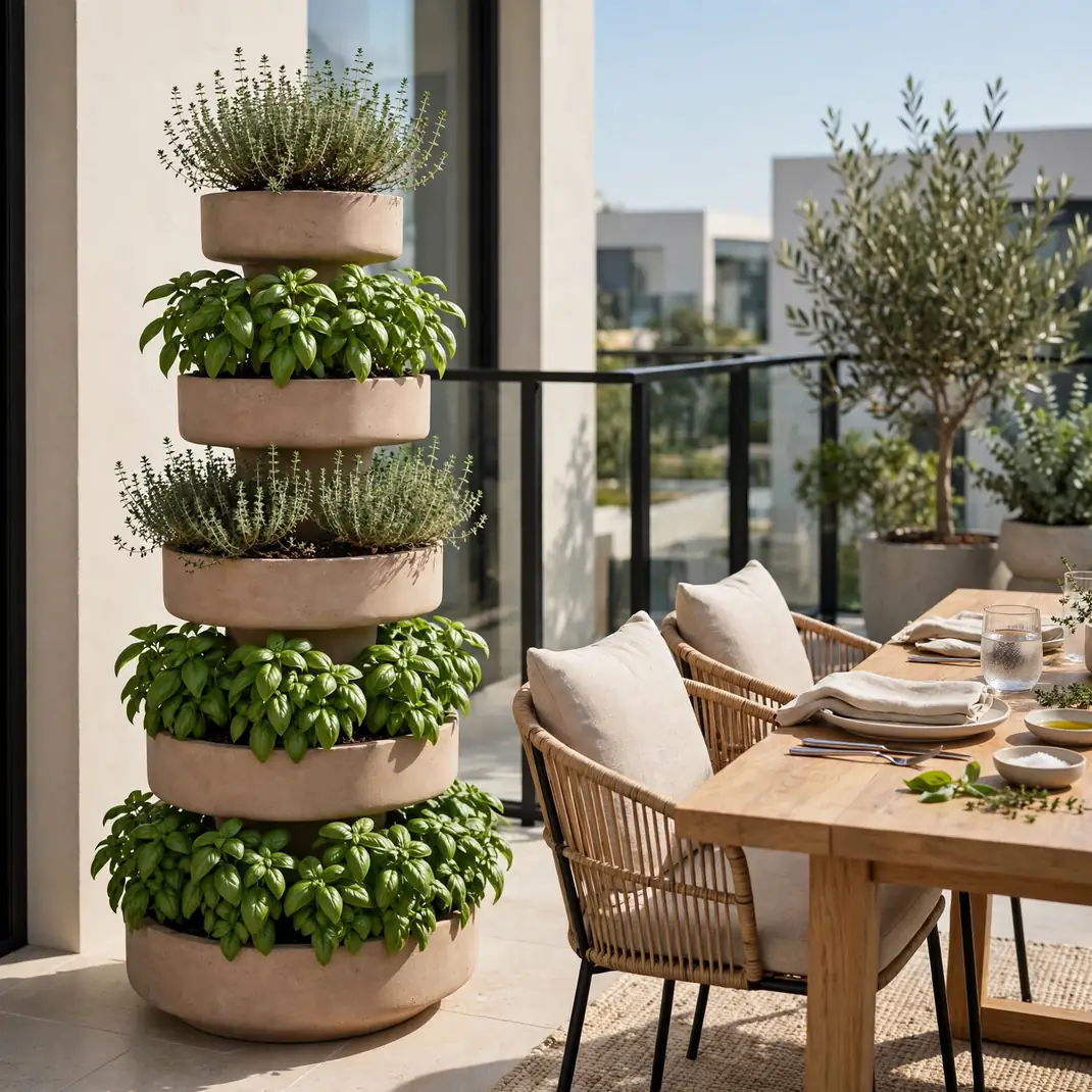 Design 04 Vertical Herb Garden Tower