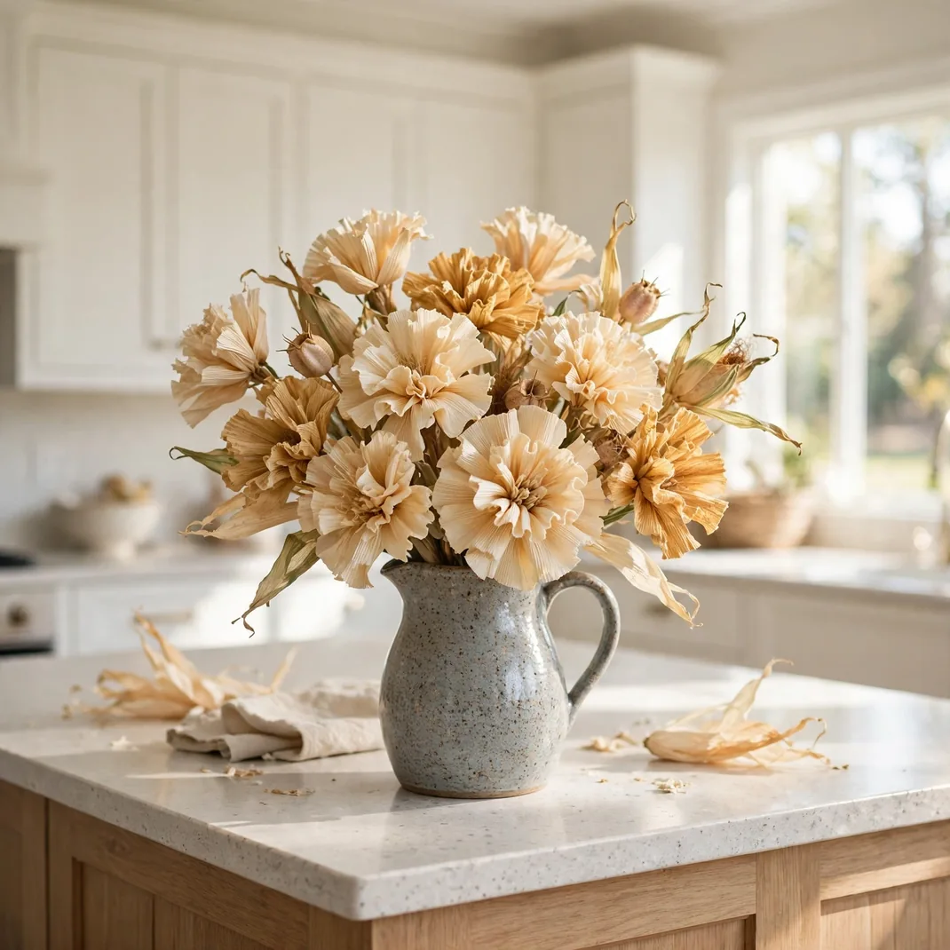 Design 05 Corn Husk Flower Bouquet