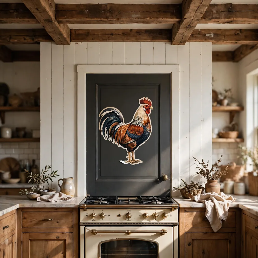 Design 05 Farmhouse Rooster Motif