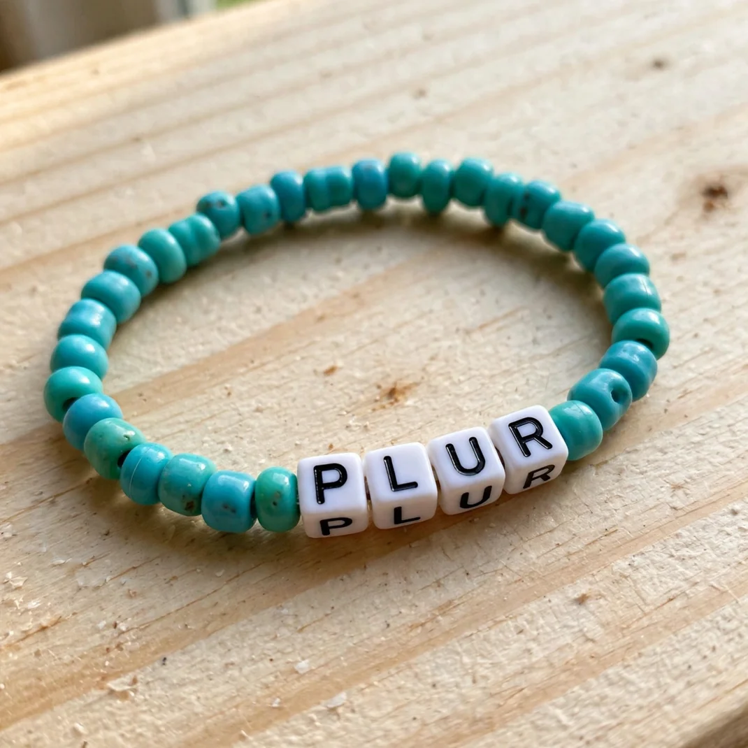 Design 05 Letter Word Kandi Bracelet
