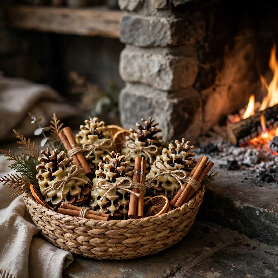 Design 05 Pinecone Fire Starters