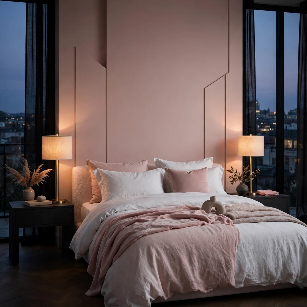 Design 06 Brushed Gold Bedside Lamps