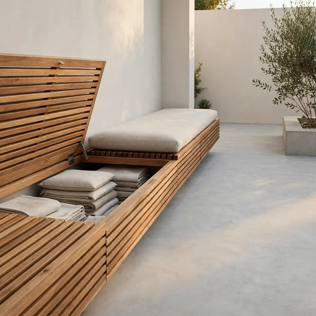 Design 06 Built In Storage Bench