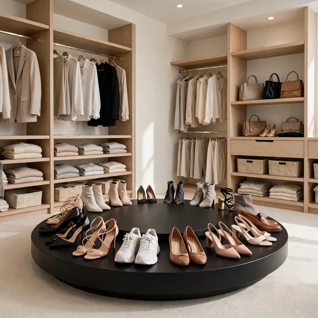 Design 06 Lazy Susan Shoe Carousel