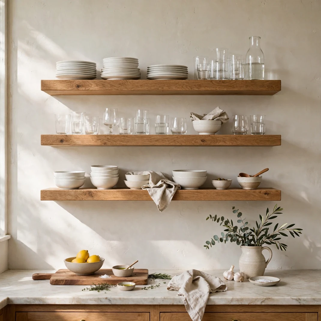 Design 06 Open Shelves Instead Of Uppers
