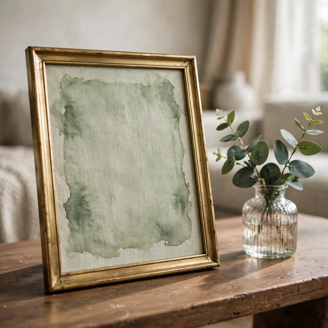 Design 06 Painted Linen Mat Frames