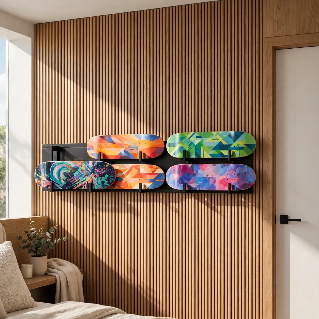 Design 06 Skateboard Display Rack