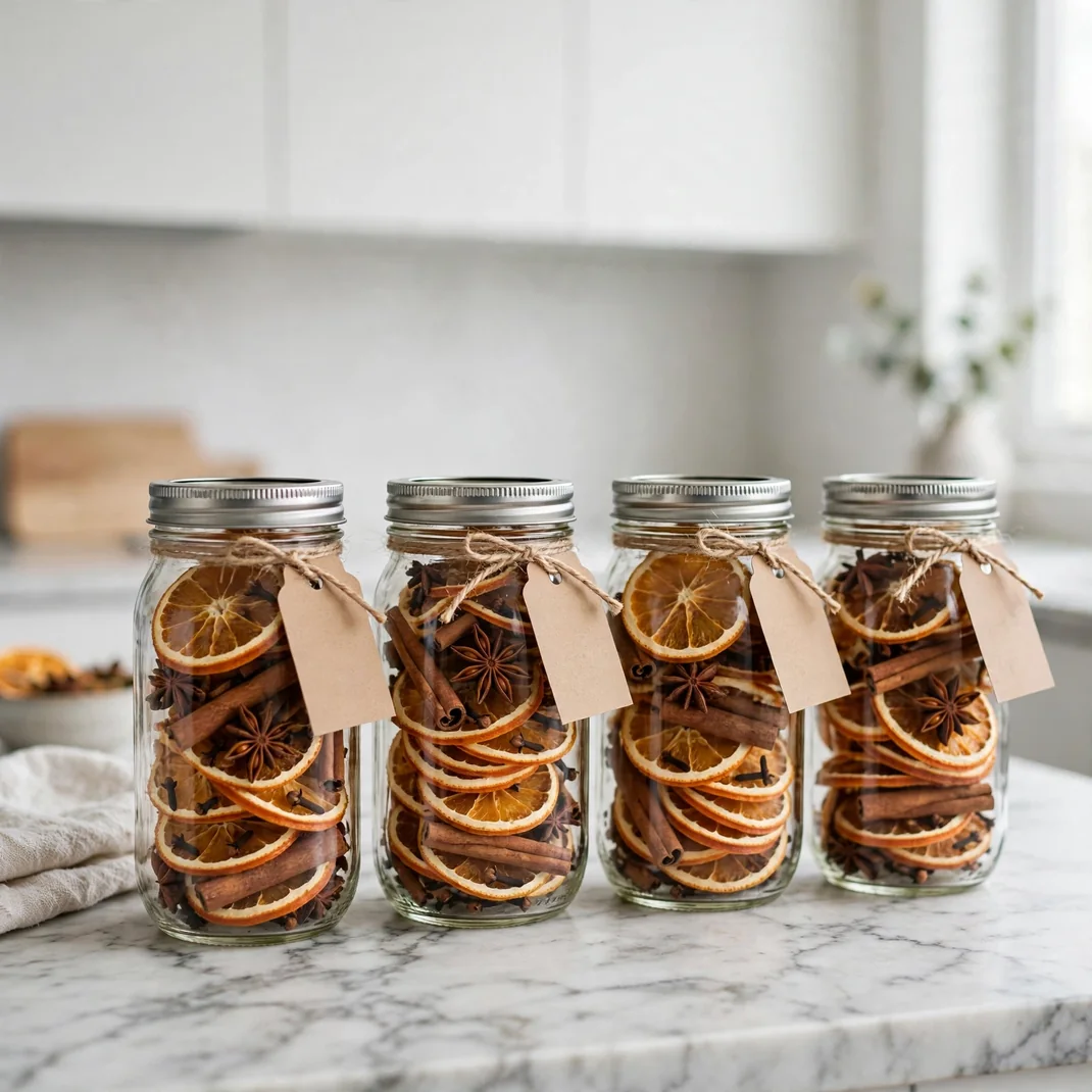 Design 06 Winter Simmer Pot Gift Jars