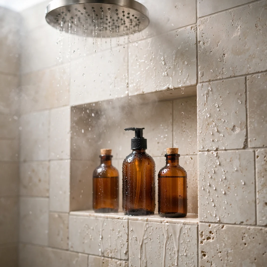 Design 07 Built In Shower Niche Shelves