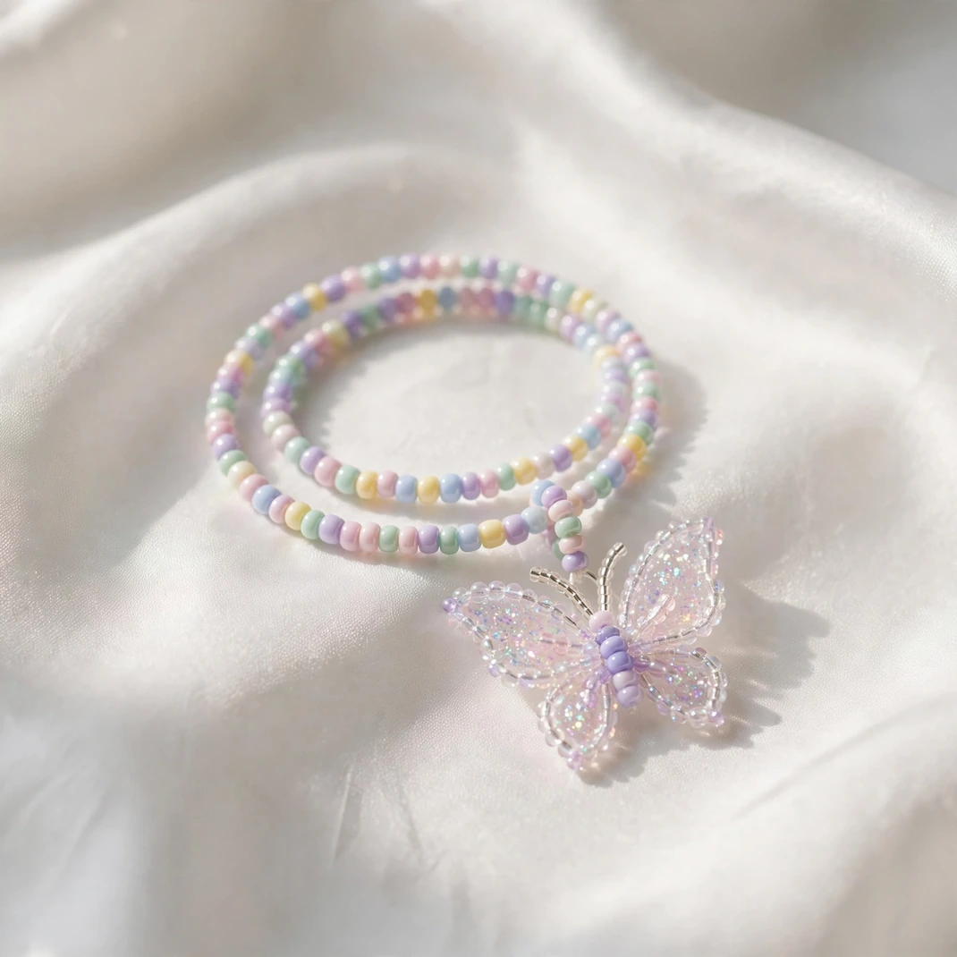 Design 07 Butterfly Charm Kandi