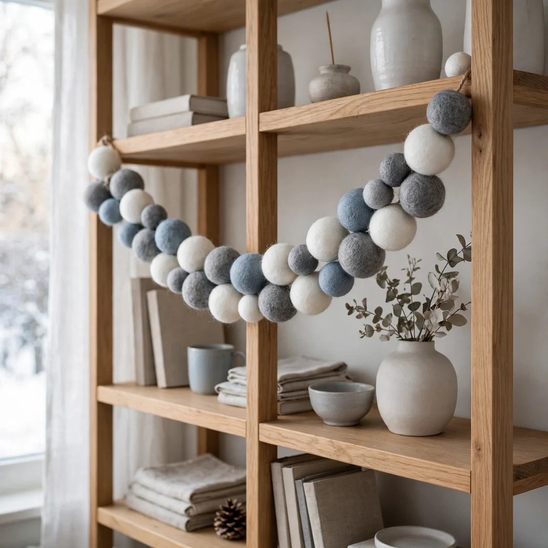 Design 07 Felt Ball Garland
