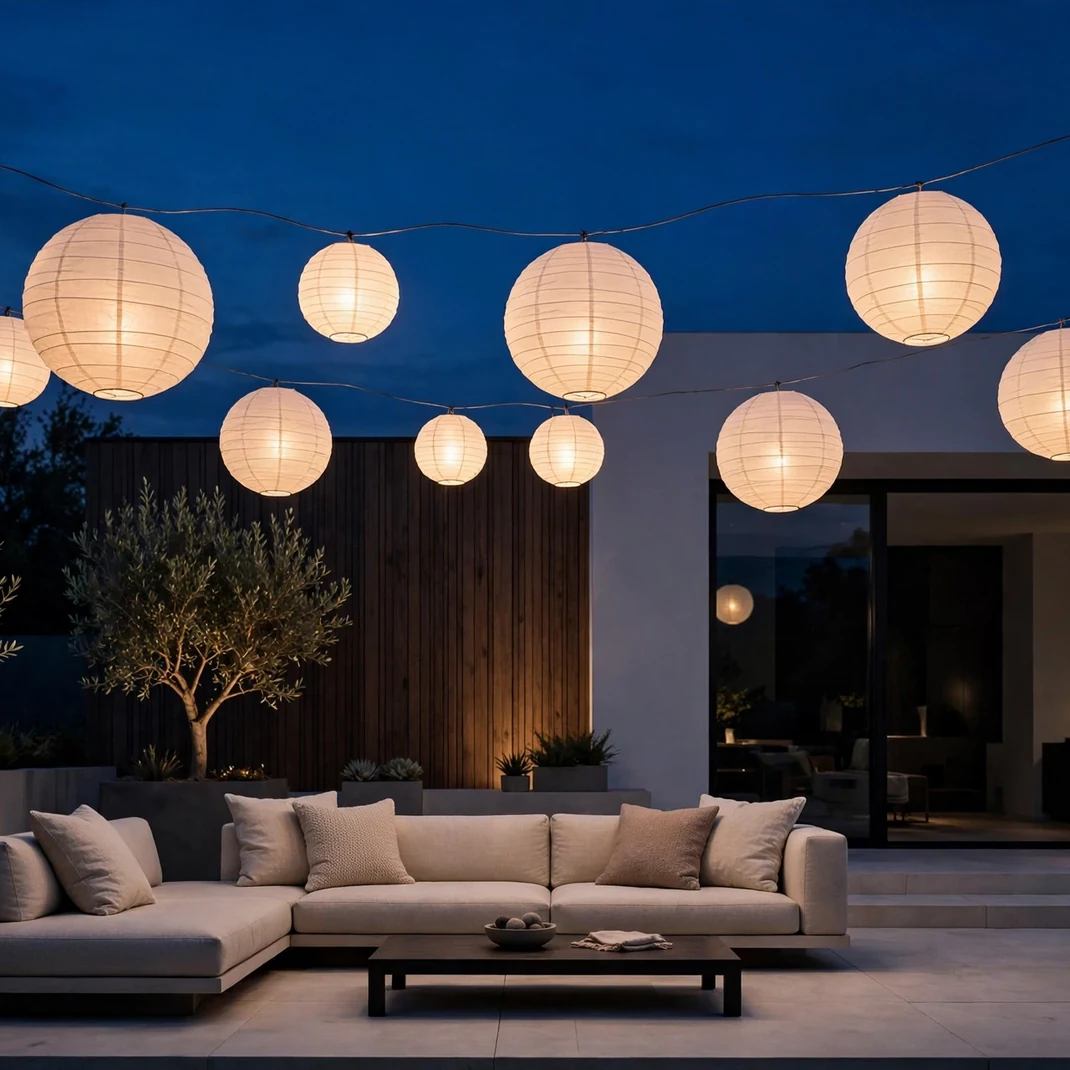 Design 07 Paper Lantern Glow String