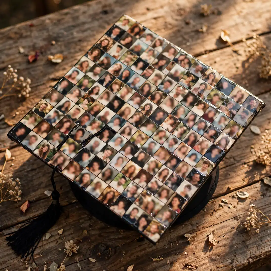 Design 07 Photo Memory Collage Cap