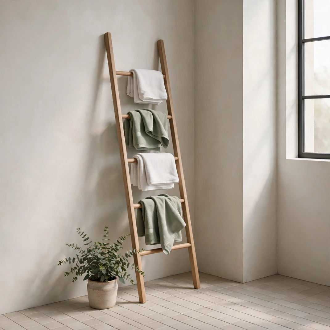 Design 08 Slim Ladder Towel Rack